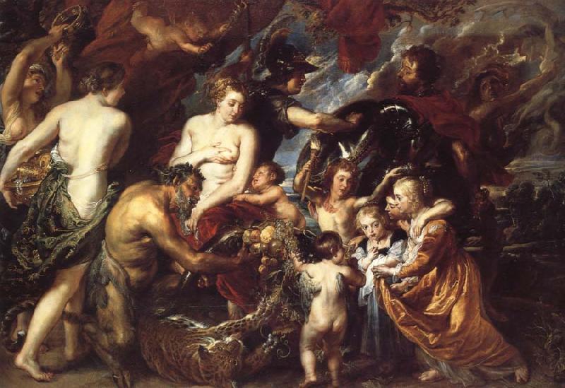 Peter Paul Rubens Minerva Protects Pax from Mars oil painting picture